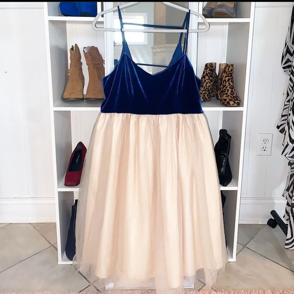 Velvet & Tulle Dress